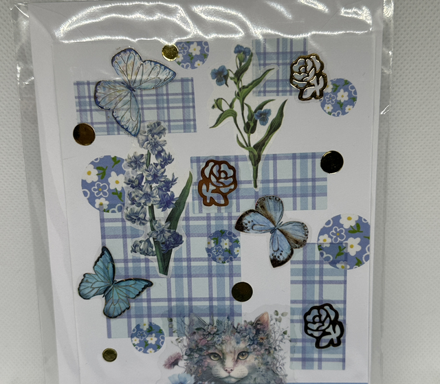 Grusskarte Katze