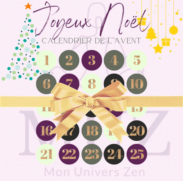 Calendrier de l'Avent - PRE-COMMANDE