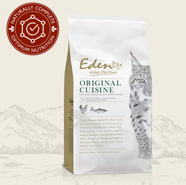EDEN 85/15 ORIGINAL CUISINE CAT DRY FOOD 4KG