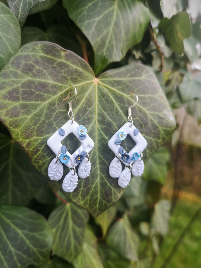 Collection Jardin d&#039;Hiver - Boucles d&#039;oreilles Tina