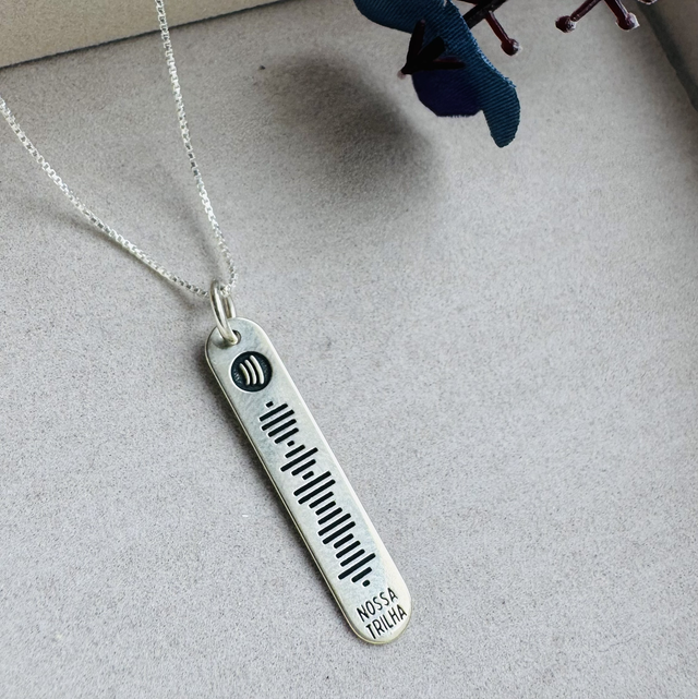 Colar Spotify “Duas metades”