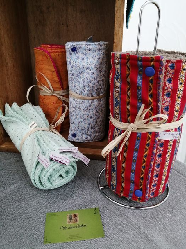 Essuie-tout lavable rouleau