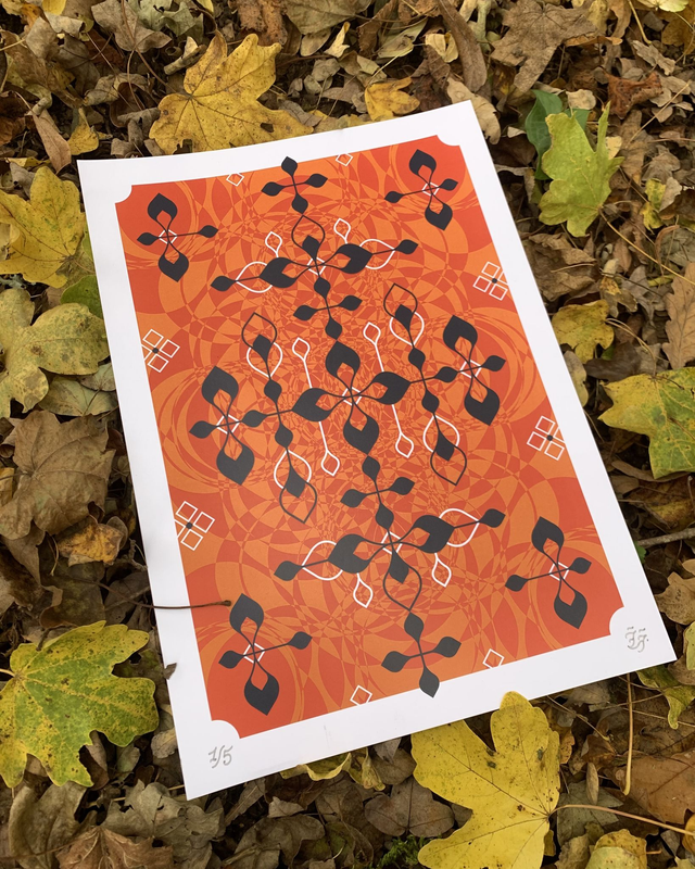 SUNSET DANCE - REPROGRAPHIE A4