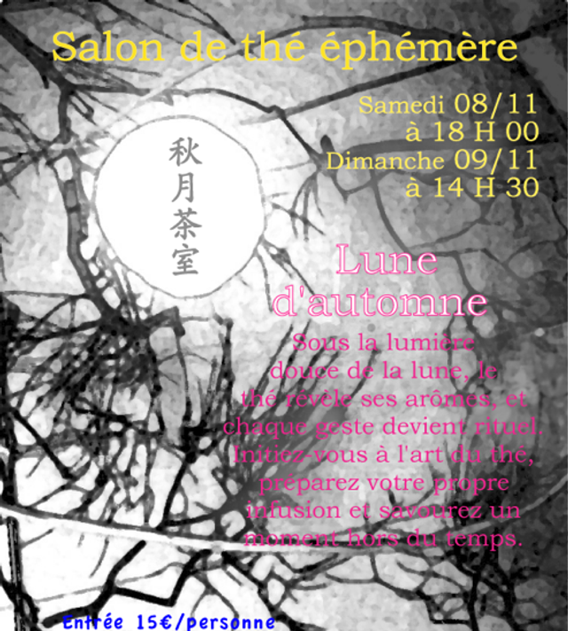 Salon de thé éphémère - Lune d’automne 