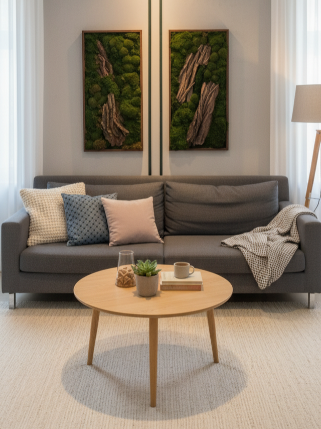 Moss Frame 100x50 cm