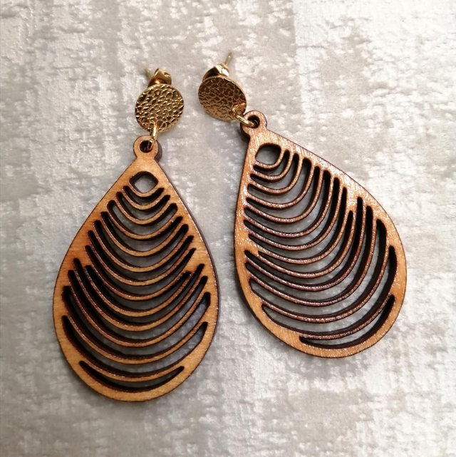 Boucle d'oreilles Larmes