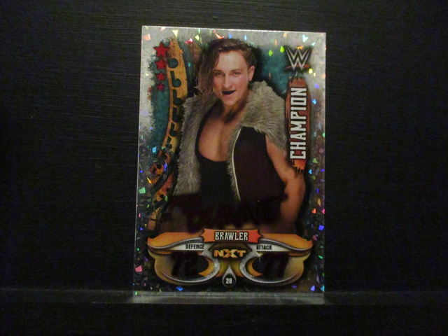 Pete Dunne - Champion Slam Attax Live Original Trading Card #28