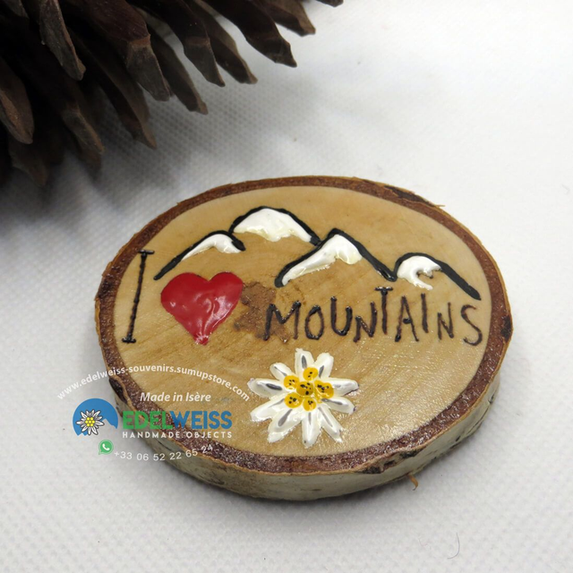 I love mountains - horizontal