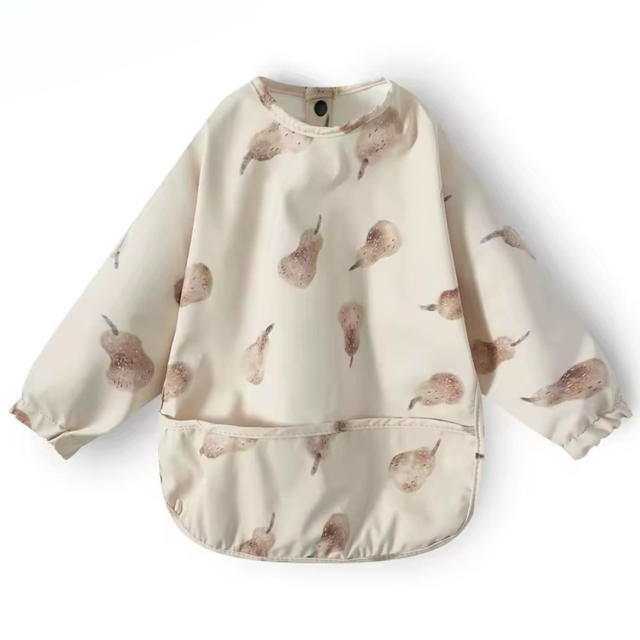 Babero Alimentación Complementaria - Peras