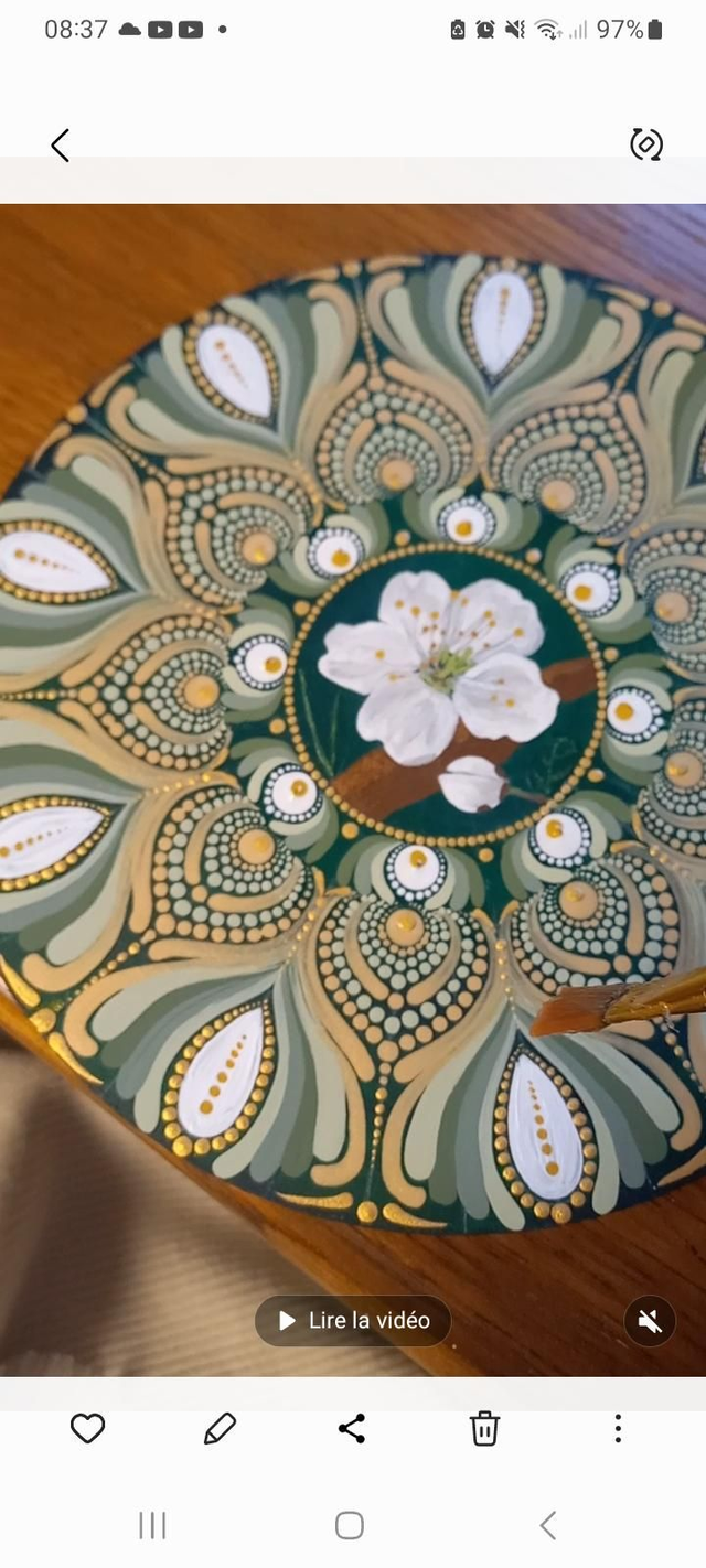 Magie des fleurs d&#039;arbres fruitiers