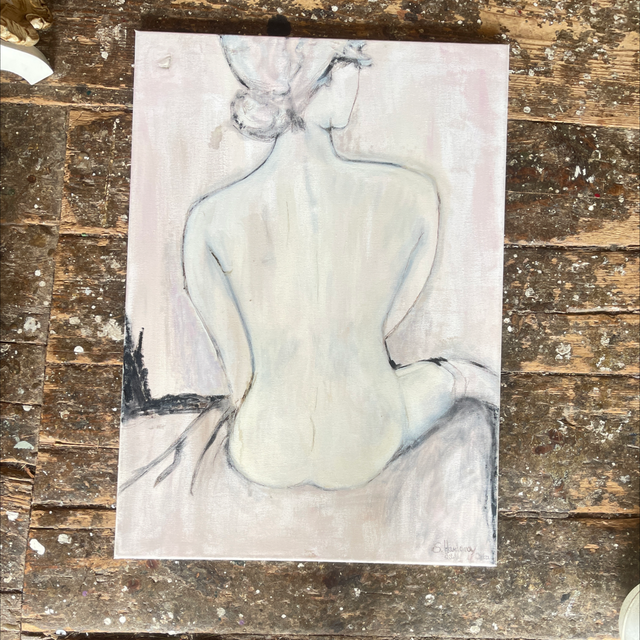 Kunstwerk Acryl auf Leinwand  