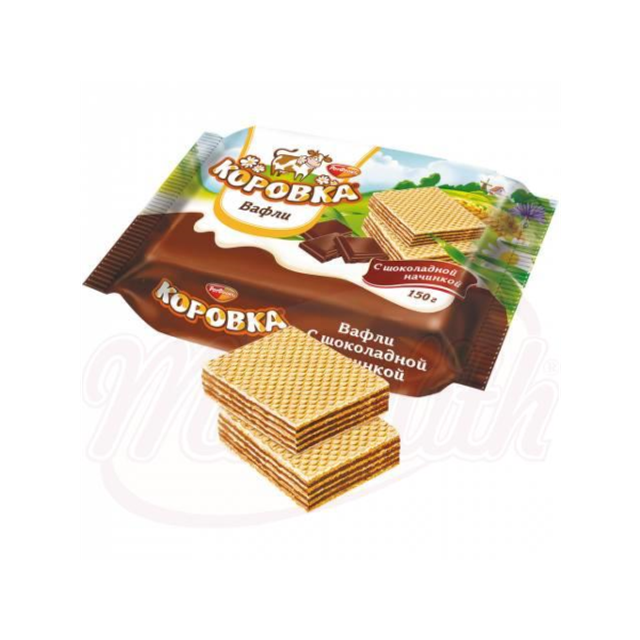 Gaufrette aux Chocolat "KOROVKA" 150g