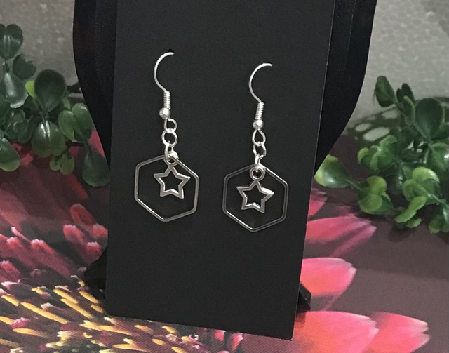 Silver Dangling Earrings- SDE121