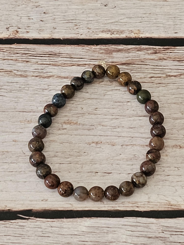 Bracelet en Piétersite – 6 mm