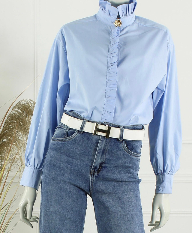 Blouse Kirsten - Licht blauw