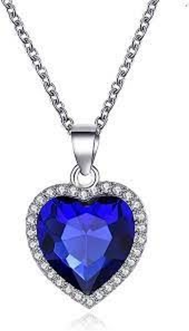 Collier coeur de l'océan