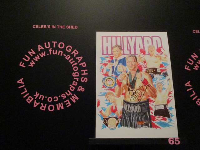 George Hillyard Limited Edition Signed A4 Portrait Drawing Print (65)