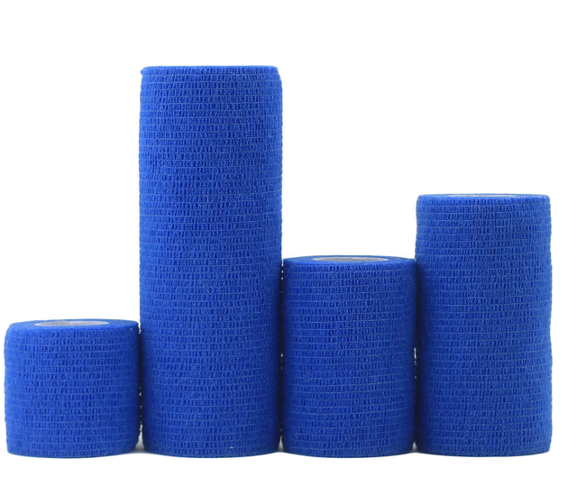 Bandage Dunkelblau Gr. L, selbsthaftend