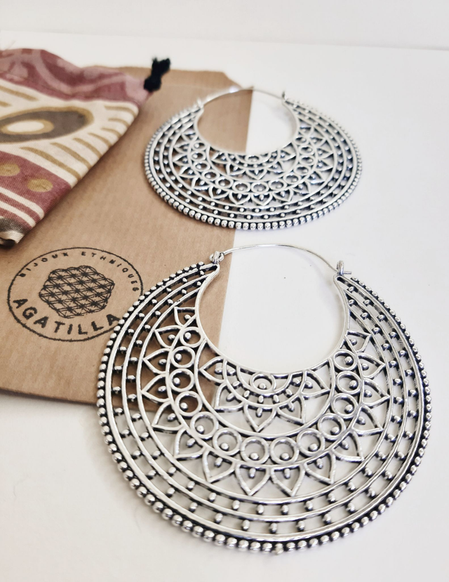 TRIBAL FUSION ETHNIQUE BOUCLE SAVOYARDE