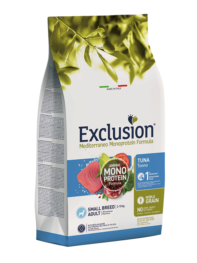 EXCLUSION DOG SMALL ADULT TONNO