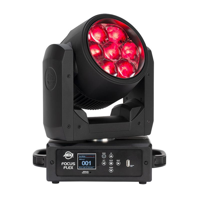 Lyre wash beam de 7 x 40 w à leds