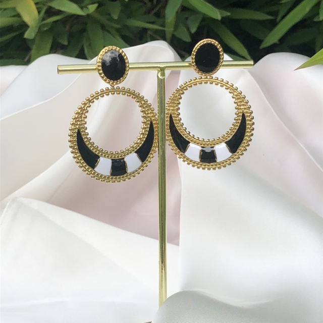 Clarisse * créoles doré ou argenté 