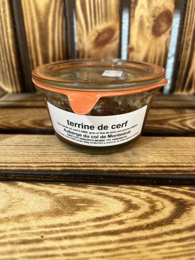 Terrine de cerf