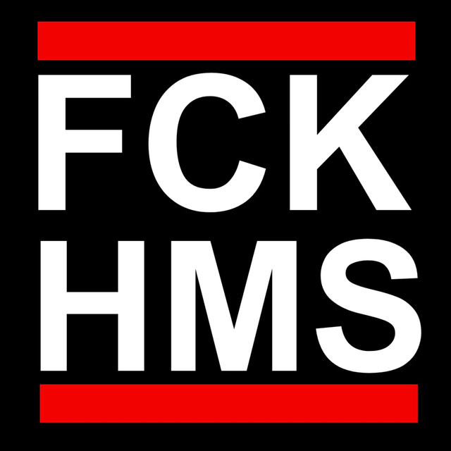 Autocollants « FCK HMS »