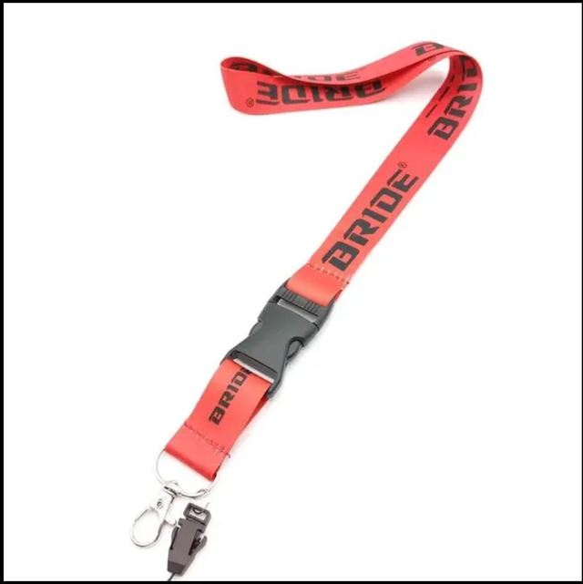 BRIDE RED LANYARD