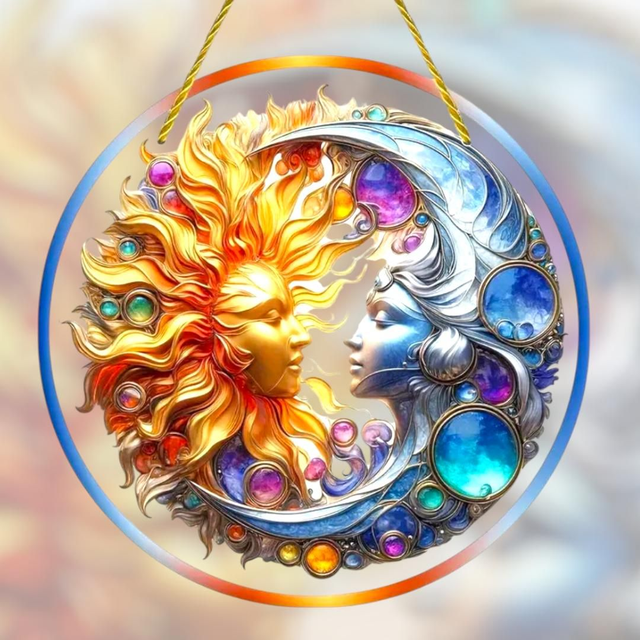 Capteur de soleil &quot;Lune &amp; soleil&quot;