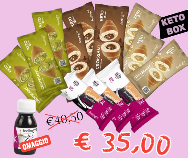 KETO BOX PROTEICA ZERO ZUCCHERI + OMAGGIO