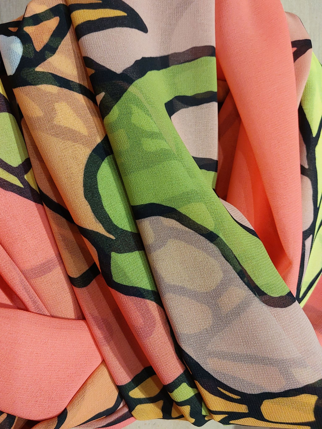 Tatsu Corail. Foulard