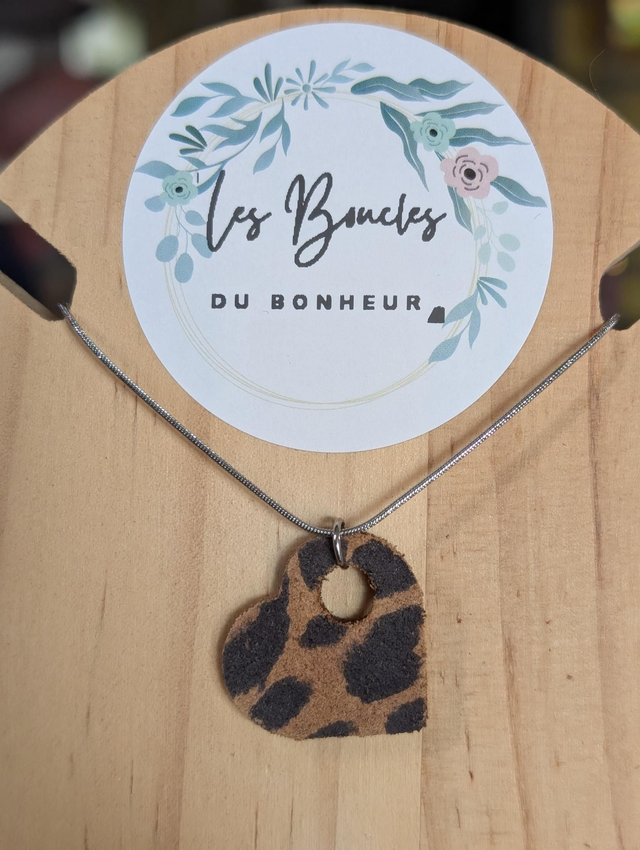 Collier 12 léopard 