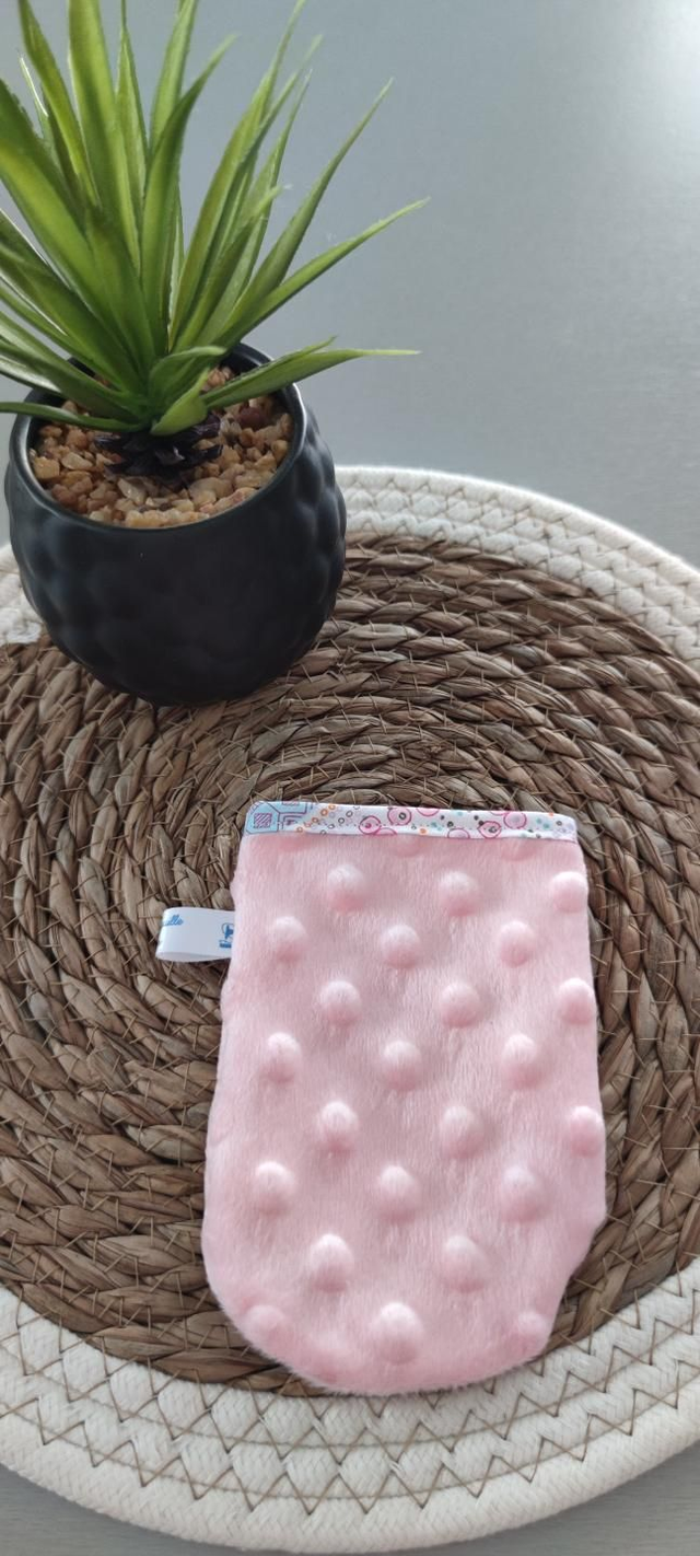 Gant minky petit rose rayures 