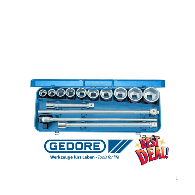 32 EMU-2 STECKSCHLÜSSEL-SATZ 3/4“ 14-teilig