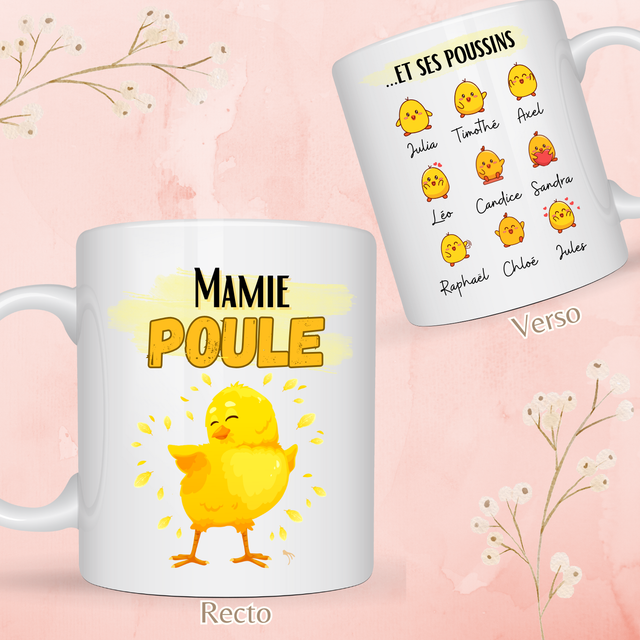 Mug Mamie poule