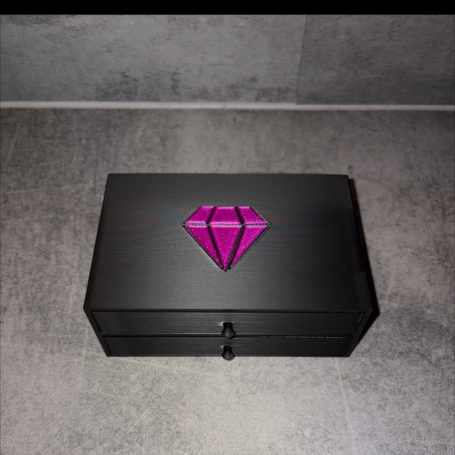 Boîte à bijoux personnalisée LIVE TIKTOK