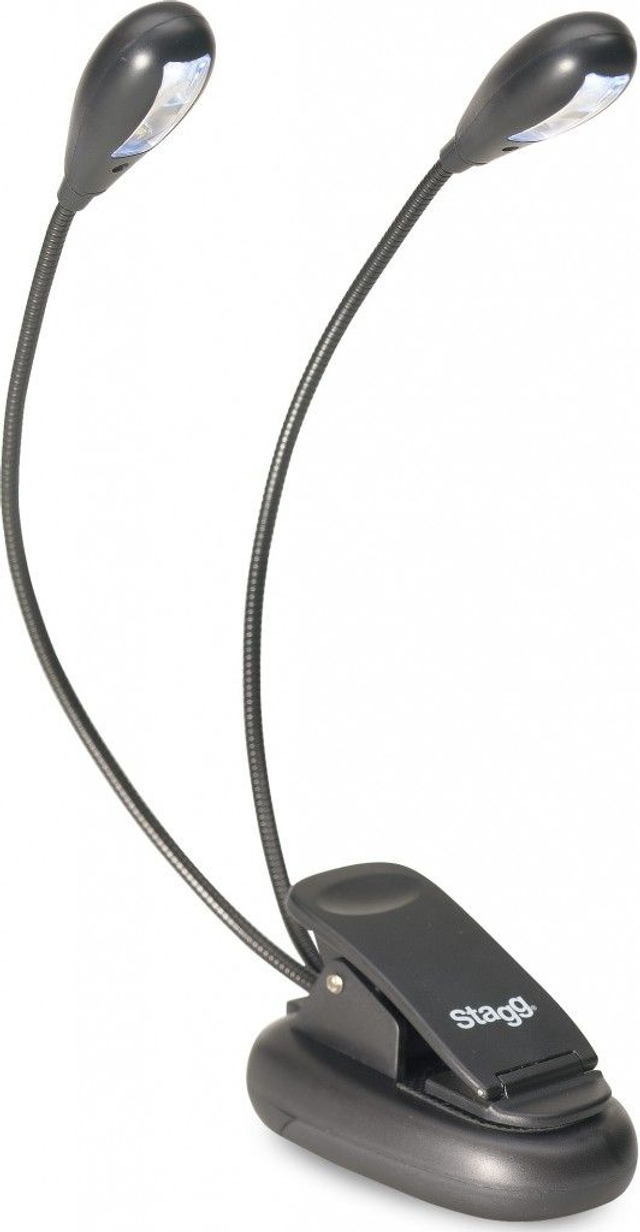 STAGG éclairage pupitre 2x2 led