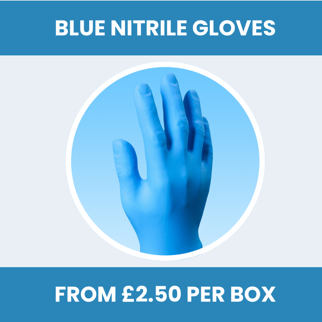 Blue Nitrile Gloves