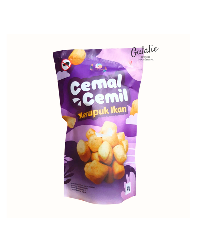 CEMAL CEMIL Kerupuk Ikan - Craquelin à Base de Poisson