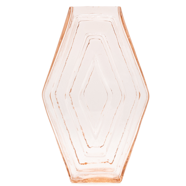 Vaas klein, Infinite Hexagon, blush pink