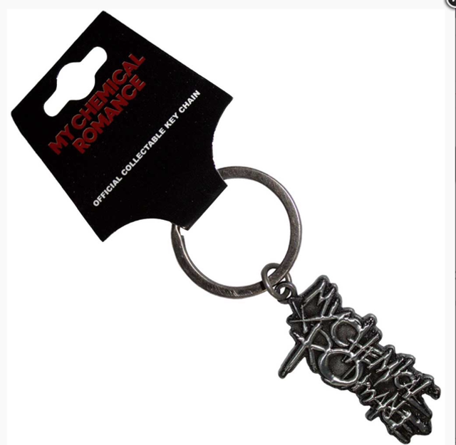 MY CHEMICAL ROMANCE KEYCHAIN: THE BLACK PARADE LOGO