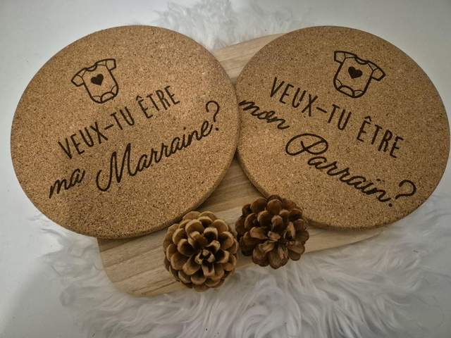 Dessous de plat en liège 18cm