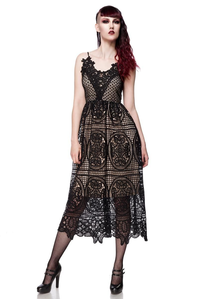 Lace Dress Black