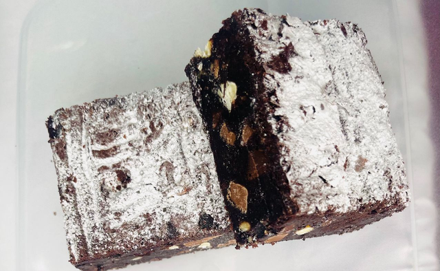 Triple Chocolate Brownie Slice