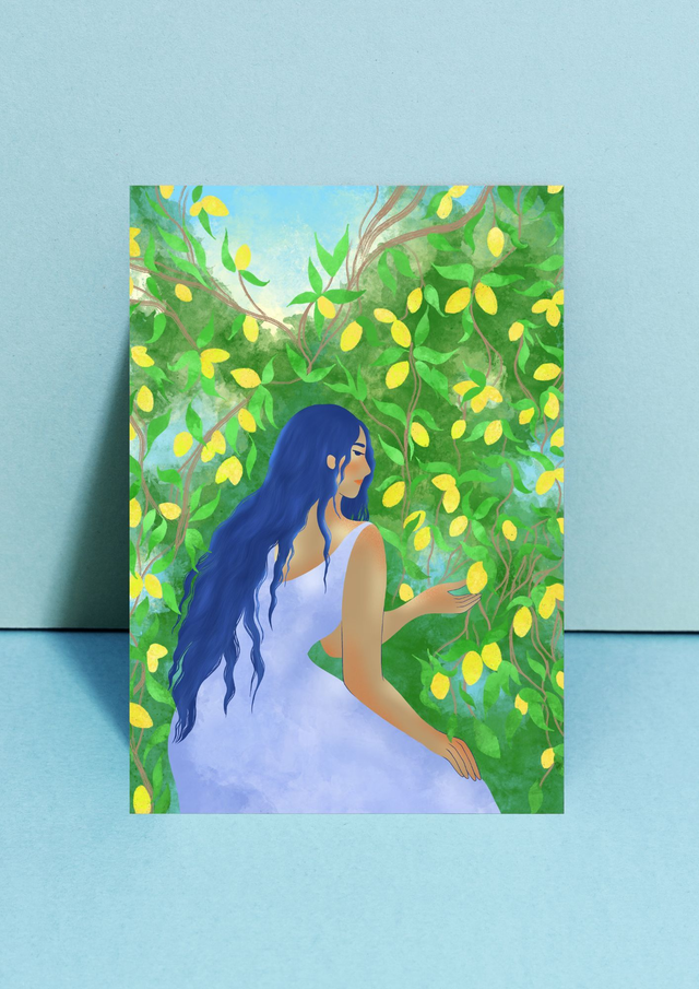 Print Les Citronniers