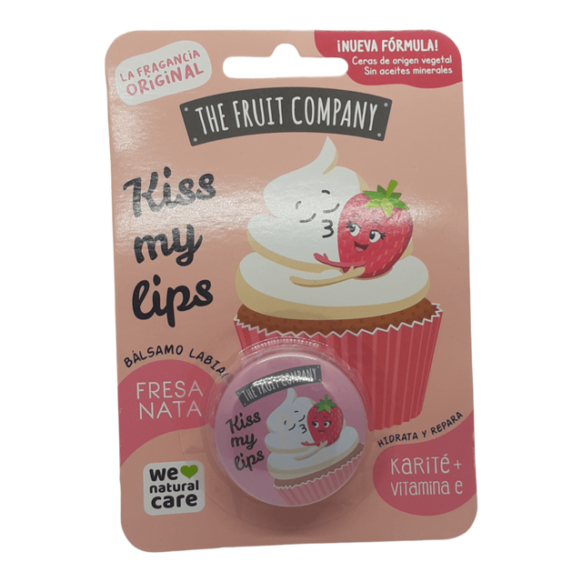 Baume à lèvres - senteur FRAISE CHANTILLY - The Fruit Company 
