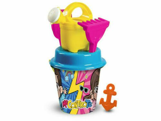 SECCHIELLO MARE, CON ACCESSORI , ME CONTRO TE 