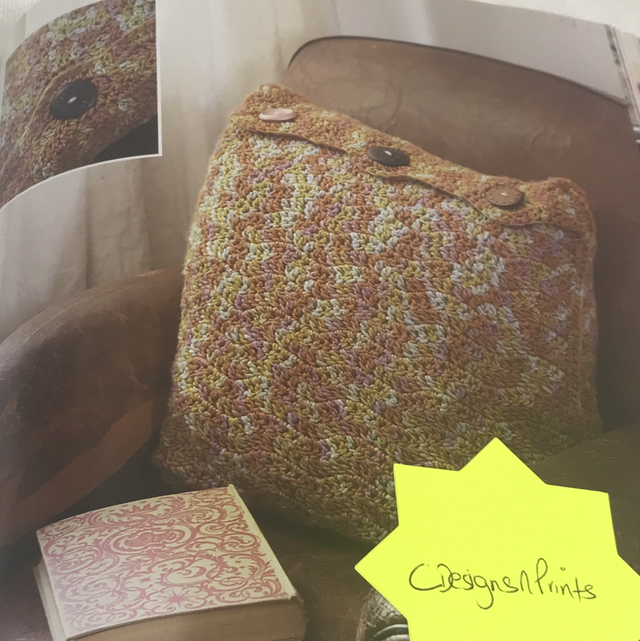 Chunky Luscious Cushion - Crochet Pattern - CRD23