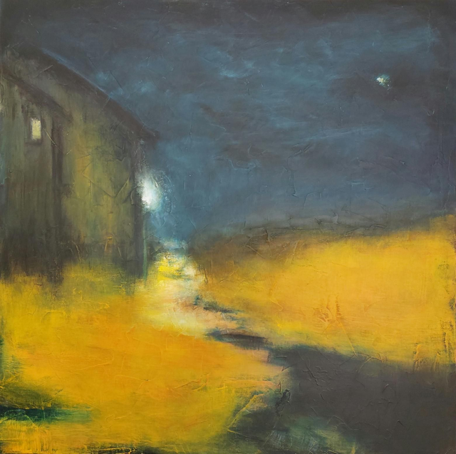 DOUCE NUIT D'ÉTÉ- 70x70cm 